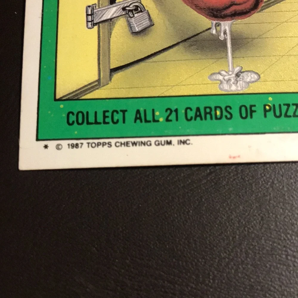 Garbage Pail Kids Sidney Kidney & Locked Dorian Topps Trading Cards Bundle